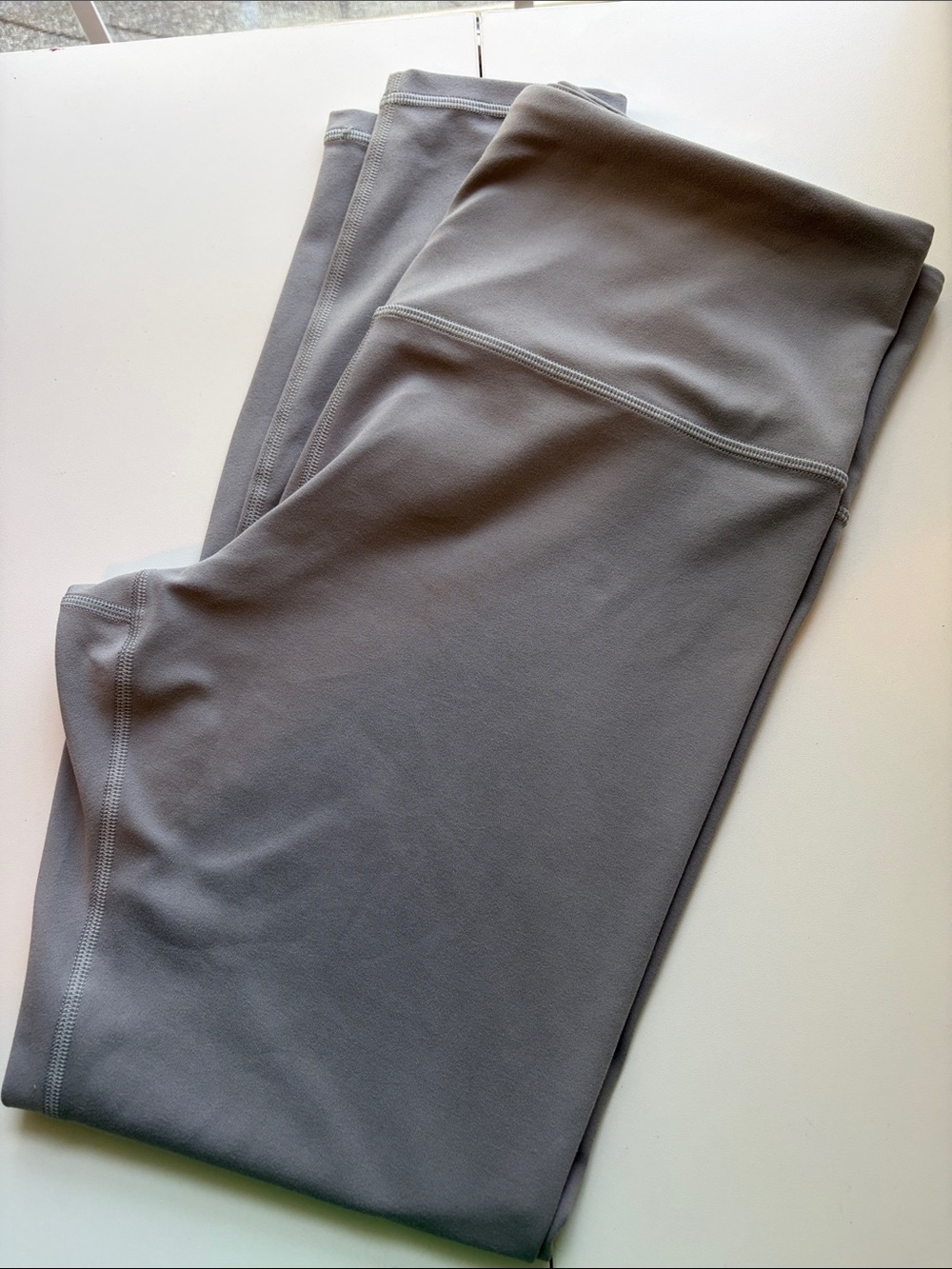 Athleta Gray High-Rise Performance Leggings